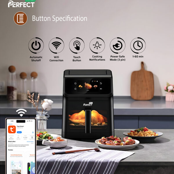 Perfect Italy Digital Air Fryer Model (AF-9016)