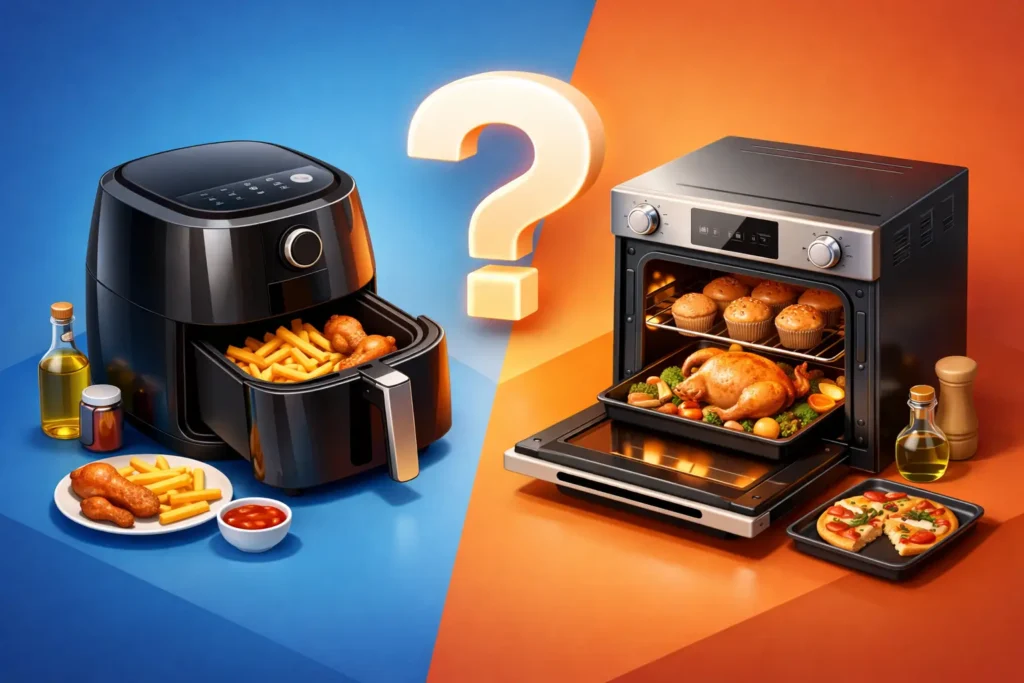 Air Fryer vs Oven: Which One Fits Best?