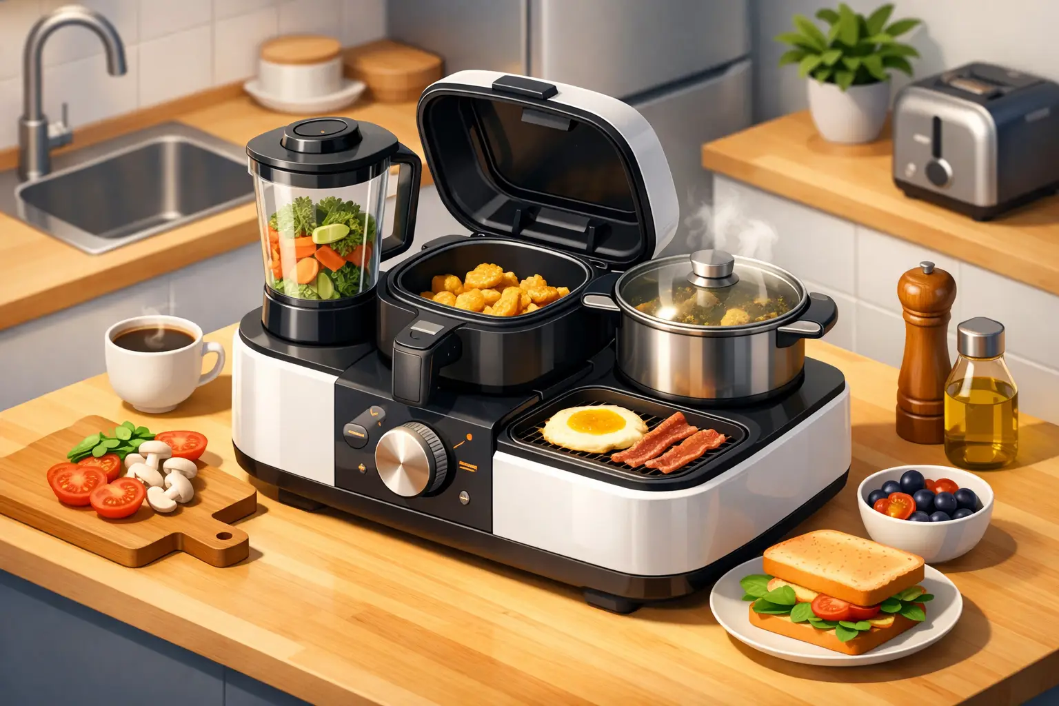 Best Multifunction Kitchen Appliance for Small Spaces