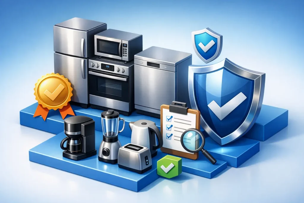 Buy Kitchen Appliances With Warranty