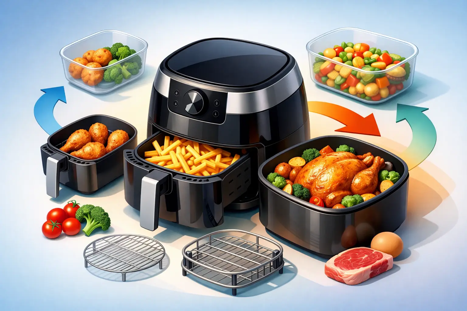 Air Fryer Cooking Capacity Explained