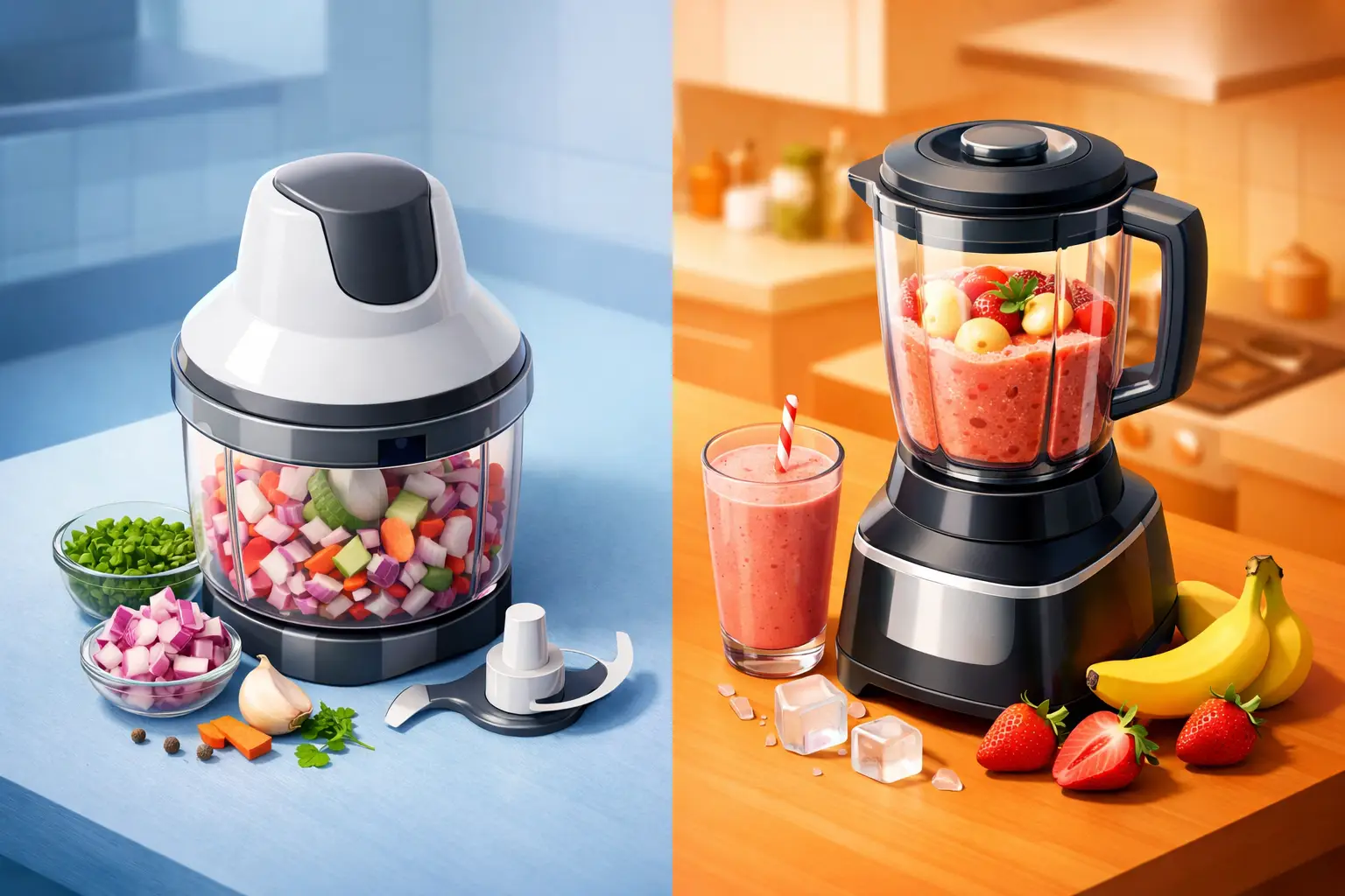 Chopper vs Blender Difference Explained
