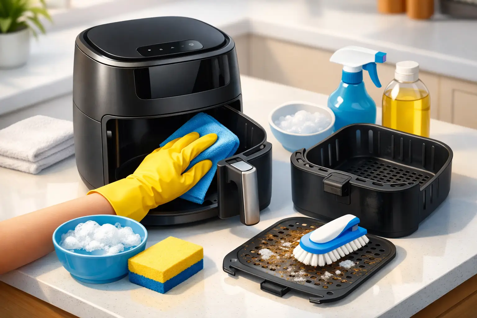 How to Clean Air Fryer the Right Way