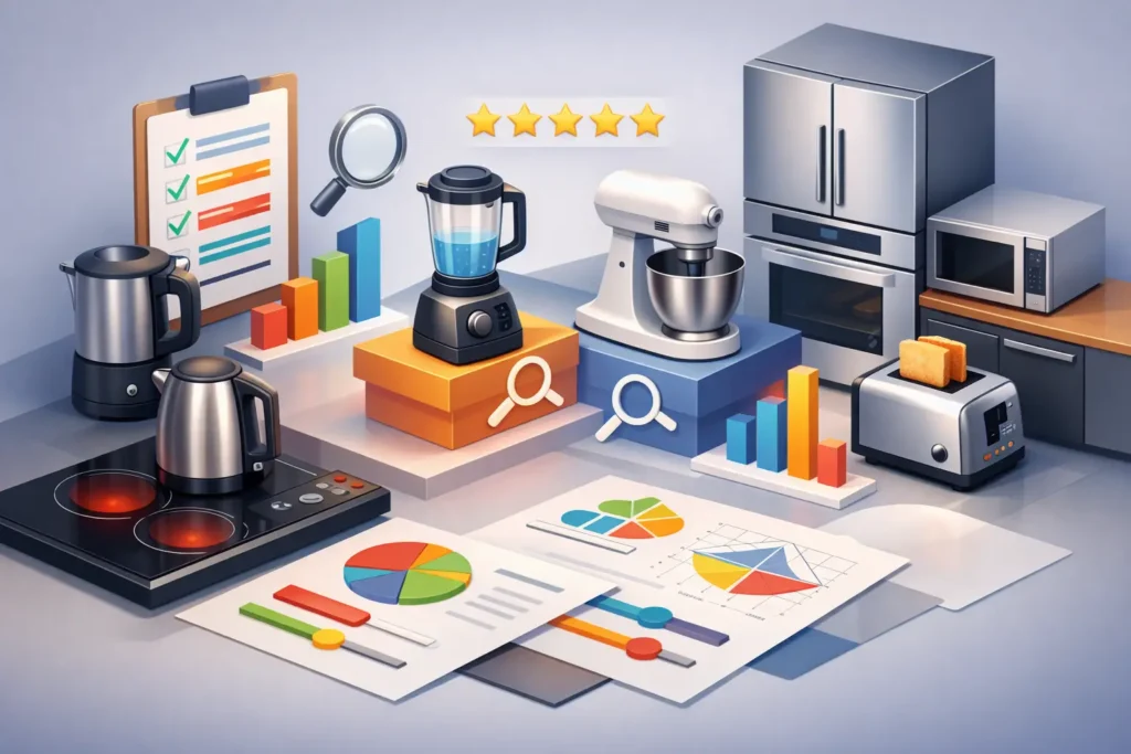 How to Compare Kitchen Appliance Features