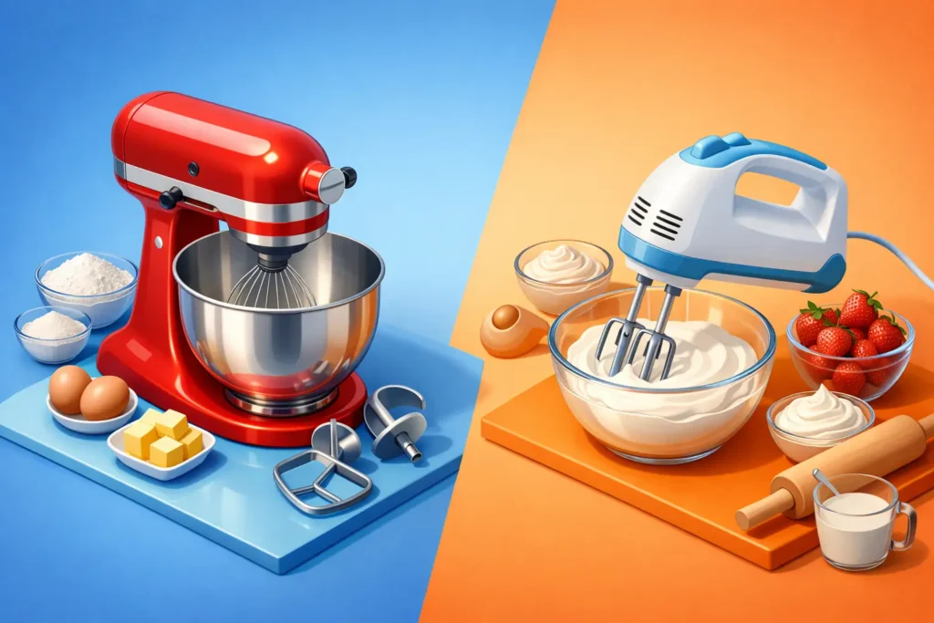 Stand Mixer vs Hand Mixer: Which Fits You?