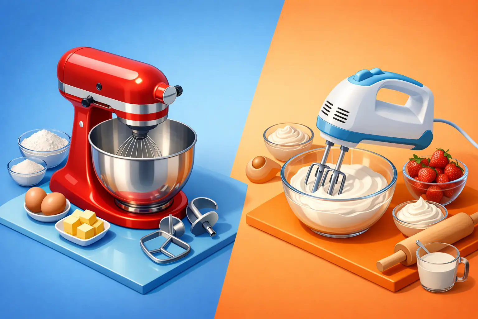 Stand Mixer vs Hand Mixer: Which Fits You?