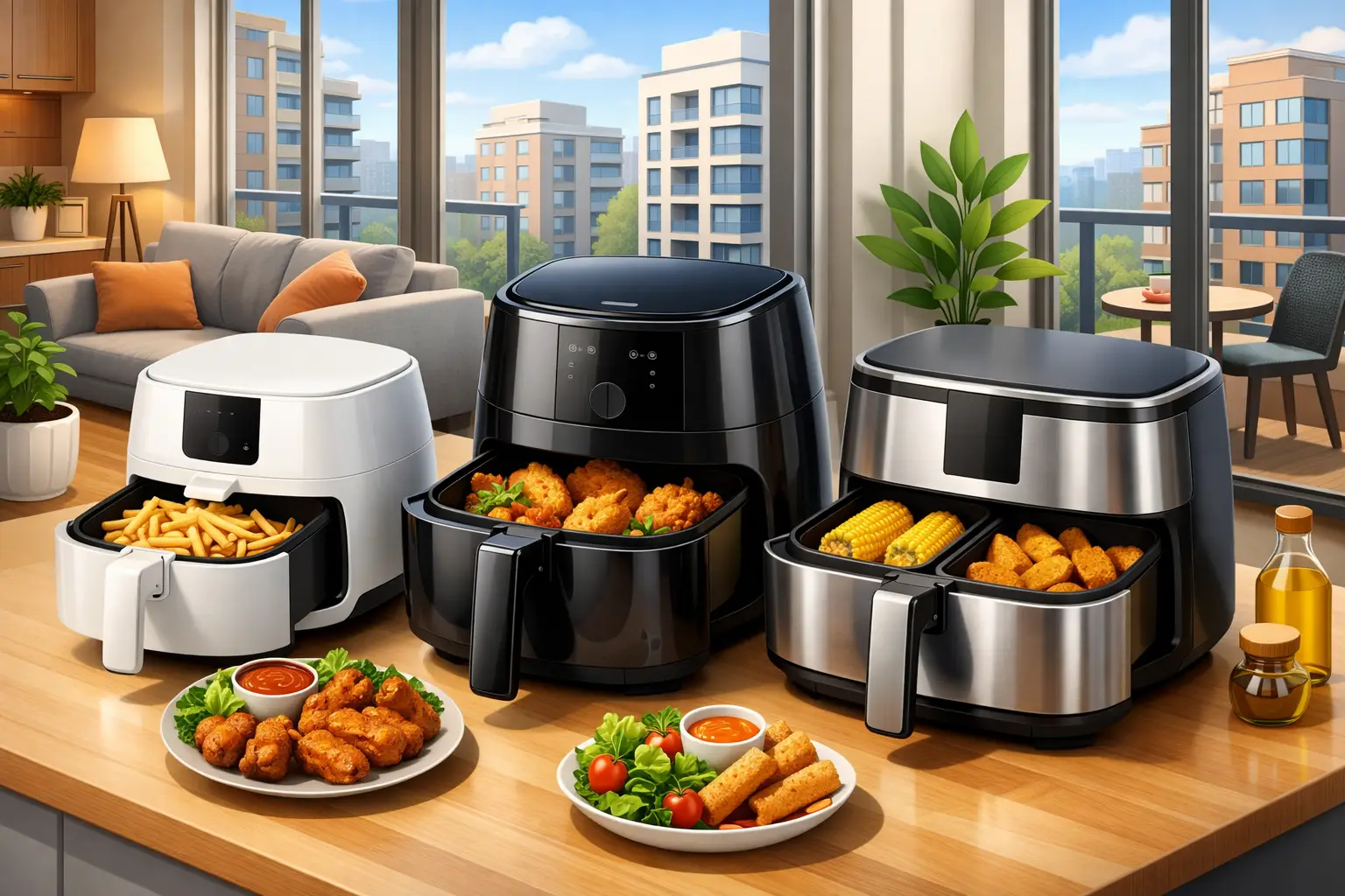 7 Best Air Fryers for Apartments